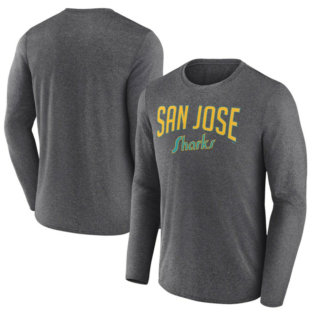 San Jose Sharks Fanatics Special Edition 2.0 Scoring Chance Long Sleeve T-Shirt On Sale