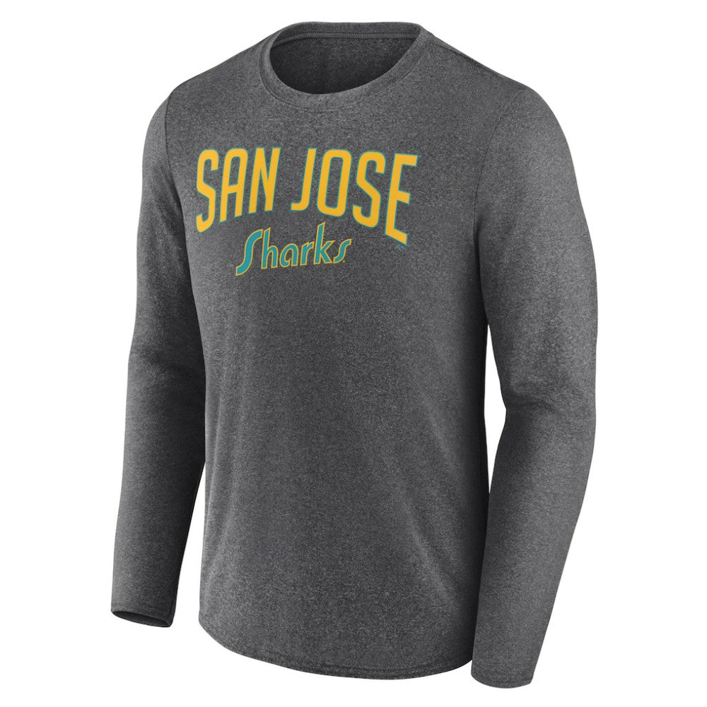 San Jose Sharks Fanatics Special Edition 2.0 Scoring Chance Long Sleeve T-Shirt On Sale