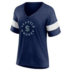 Seattle Kraken Fanatics Women's Special Edition 2.0 Ring The Alarm V-Neck T-Shirt Discount