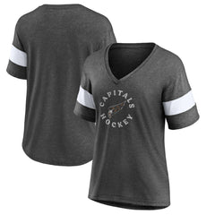 Washington Capitals Fanatics Women's Special Edition 2.0 Ring The Alarm V-Neck T-Shirt For Sale