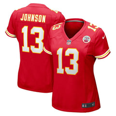 Kansas City Chiefs Nike Nazeeh Johnson  Women's Game Player Jersey