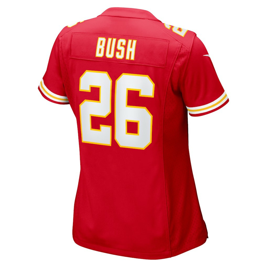 Kansas City Chiefs Nike Deon Bush  Women's Game Player Jersey