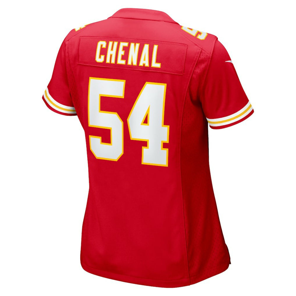 Kansas City Chiefs Nike Leo Chenal  Women's Game Player Jersey