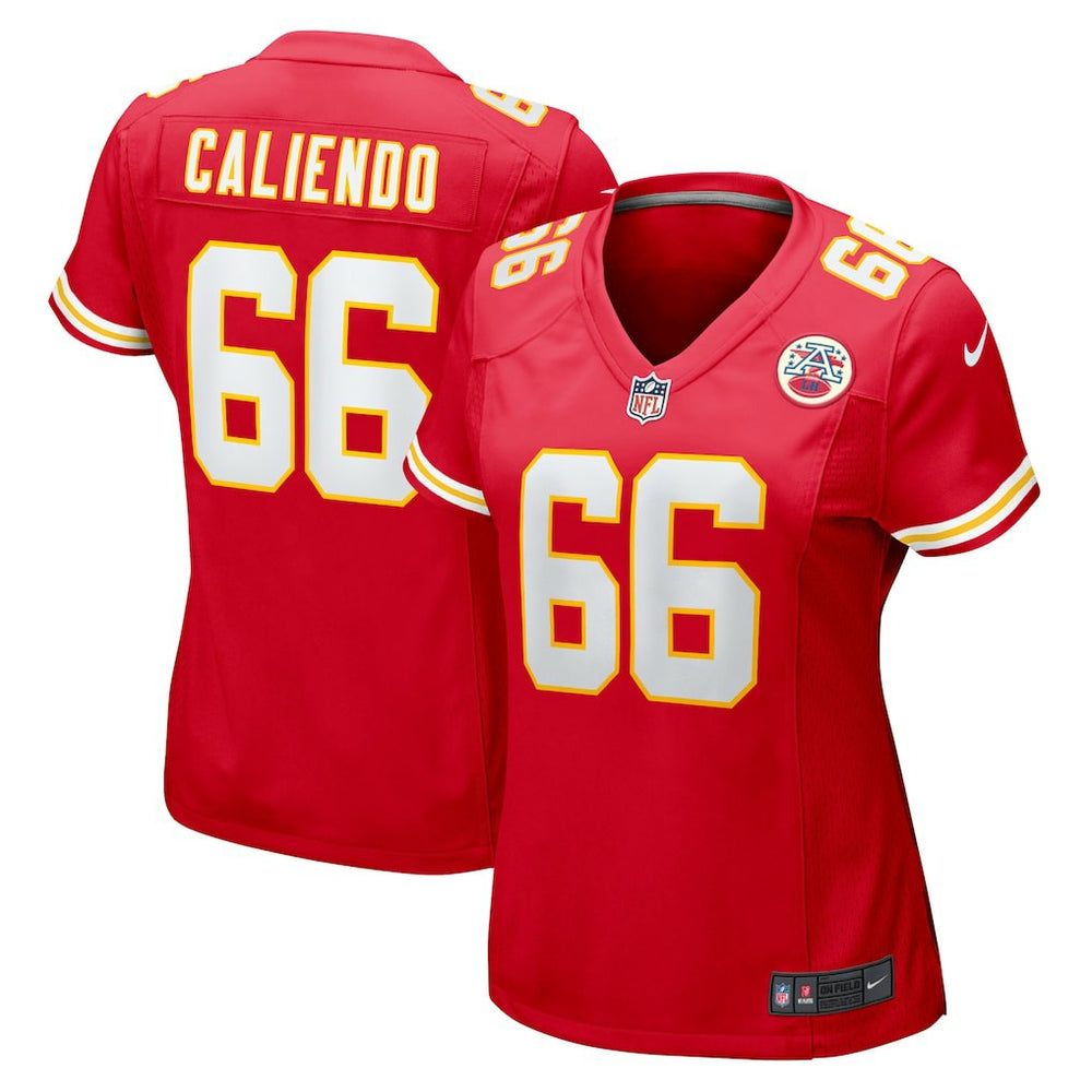 Kansas City Chiefs Nike Mike Caliendo  Women's Game Player Jersey