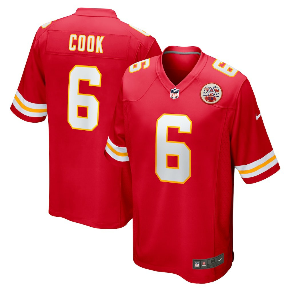 Kansas City Chiefs Nike Bryan Cook  Game Player Jersey