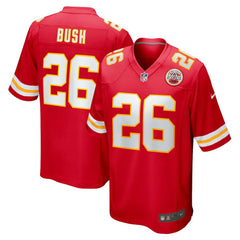 Kansas City Chiefs Nike Deon Bush  Game Player Jersey