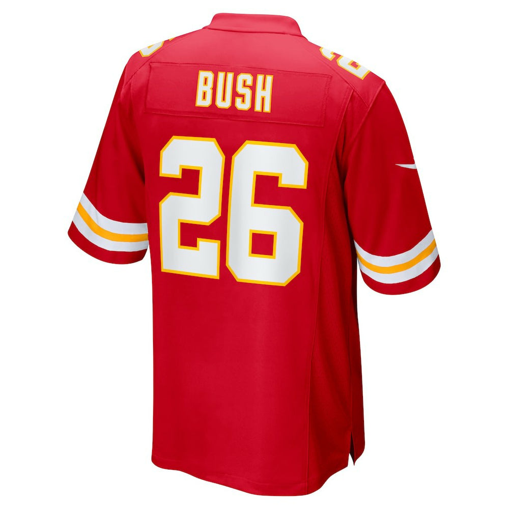 Kansas City Chiefs Nike Deon Bush  Game Player Jersey
