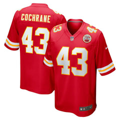 Kansas City Chiefs Nike Jack Cochrane  Game Player Jersey