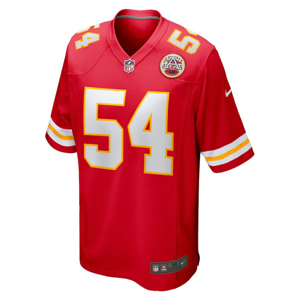 Kansas City Chiefs Nike Leo Chenal  Game Player Jersey