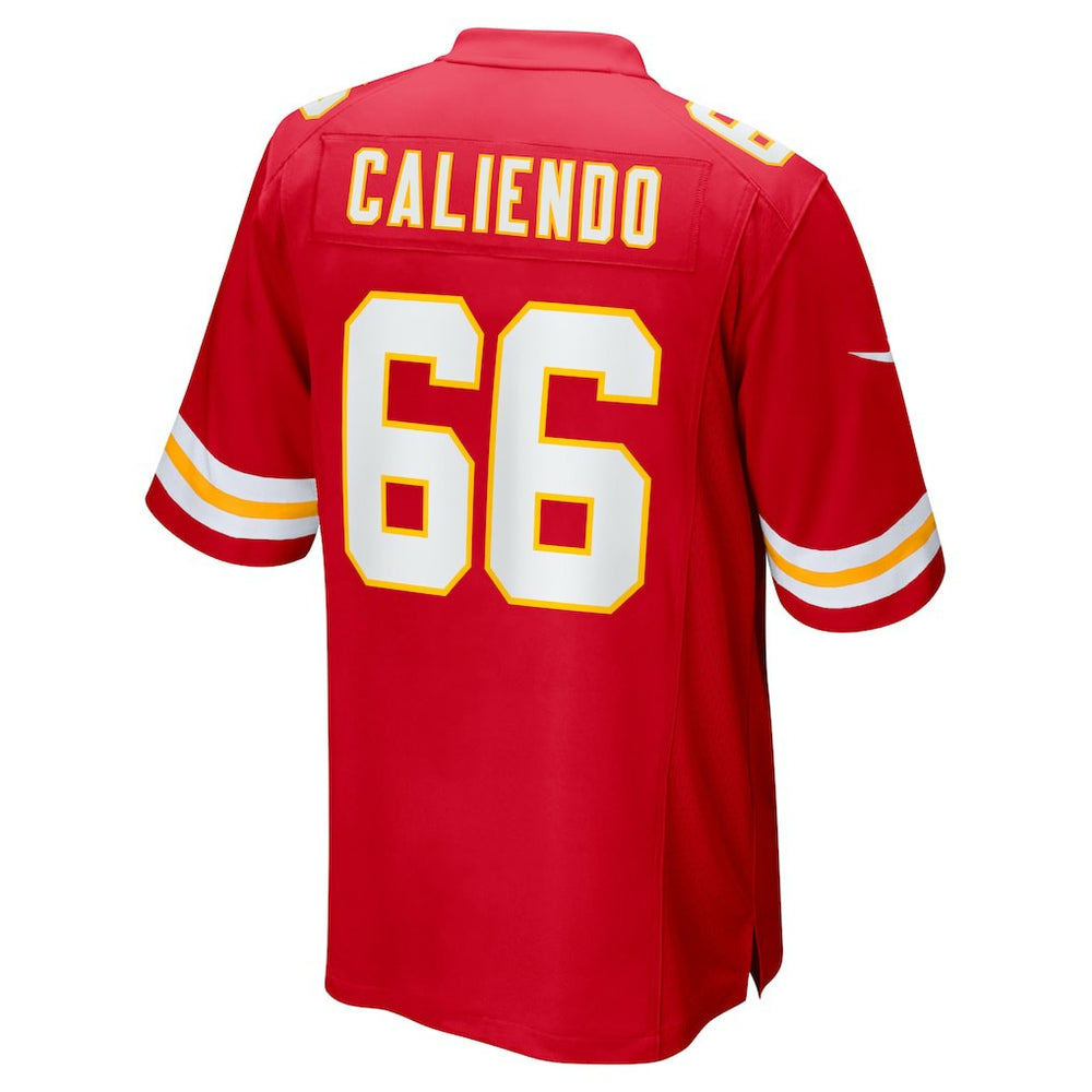 Kansas City Chiefs Nike Mike Caliendo  Game Player Jersey