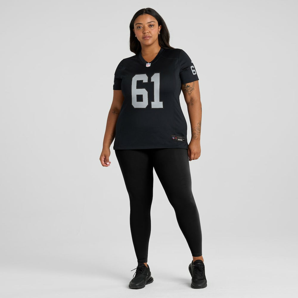 Las Vegas Raiders Nike Jordan Meredith  Women's Game Player Jersey