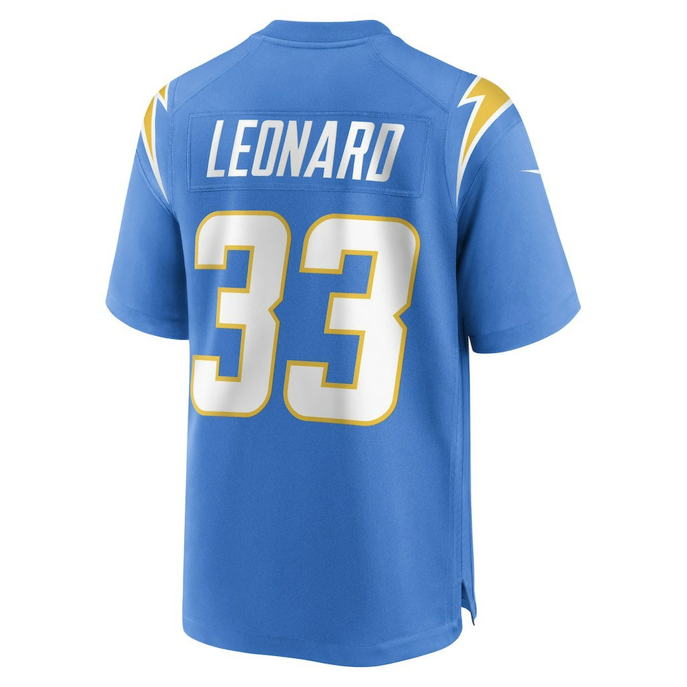 Los Angeles Chargers Nike Deane Leonard  Game Player Jersey