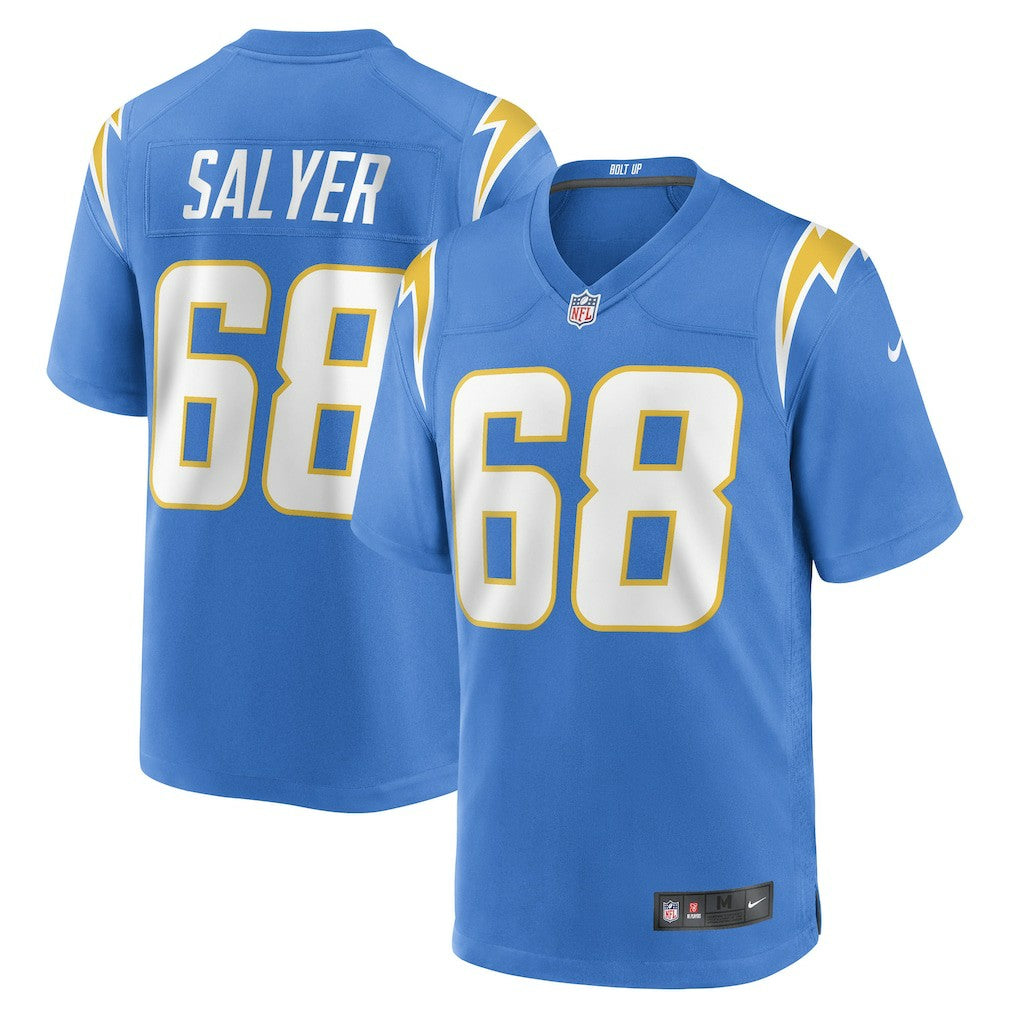 Los Angeles Chargers Nike Jamaree Salyer  Game Player Jersey