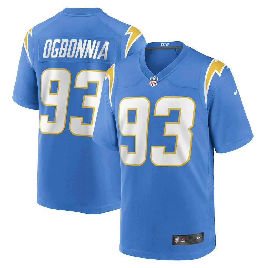Los Angeles Chargers Nike Otito Ogbonnia  Game Player Jersey