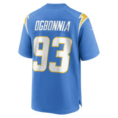 Los Angeles Chargers Nike Otito Ogbonnia  Game Player Jersey