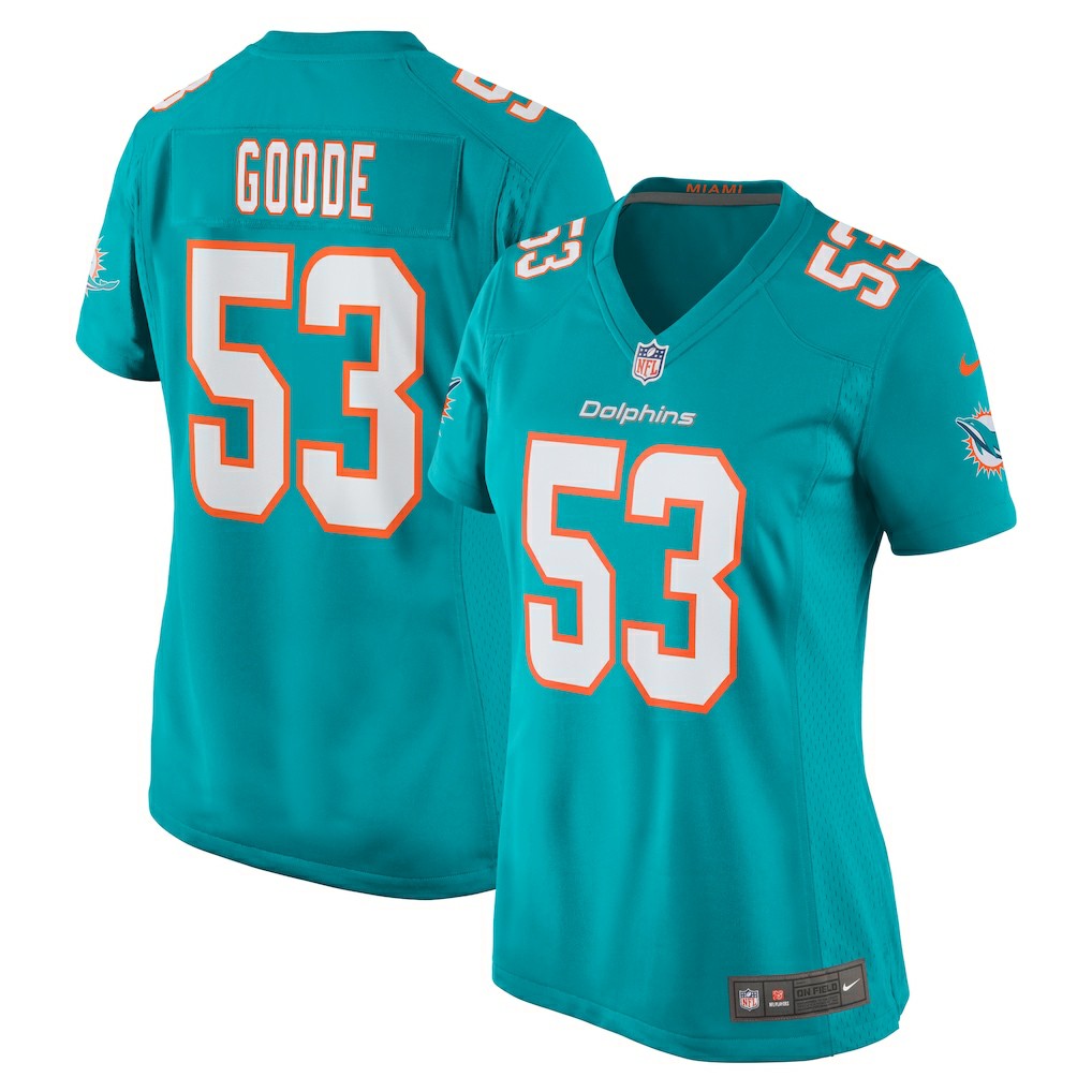 Miami Dolphins Nike Cameron Goode  Women's Game Player Jersey