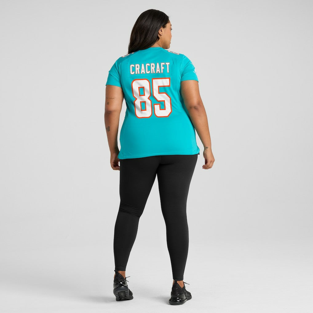 Miami Dolphins Nike River Cracraft  Women's Game Player Jersey
