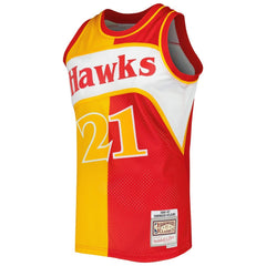 Dominique Wilkins Atlanta Hawks Hardwood Classics 1986/87 Split Swingman Jersey New