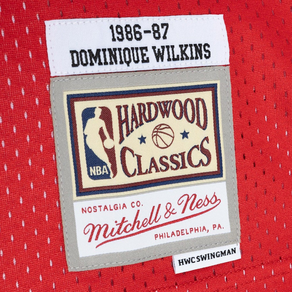 Dominique Wilkins Atlanta Hawks Hardwood Classics 1986/87 Split Swingman Jersey New