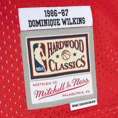 Dominique Wilkins Atlanta Hawks Hardwood Classics 1986/87 Split Swingman Jersey New