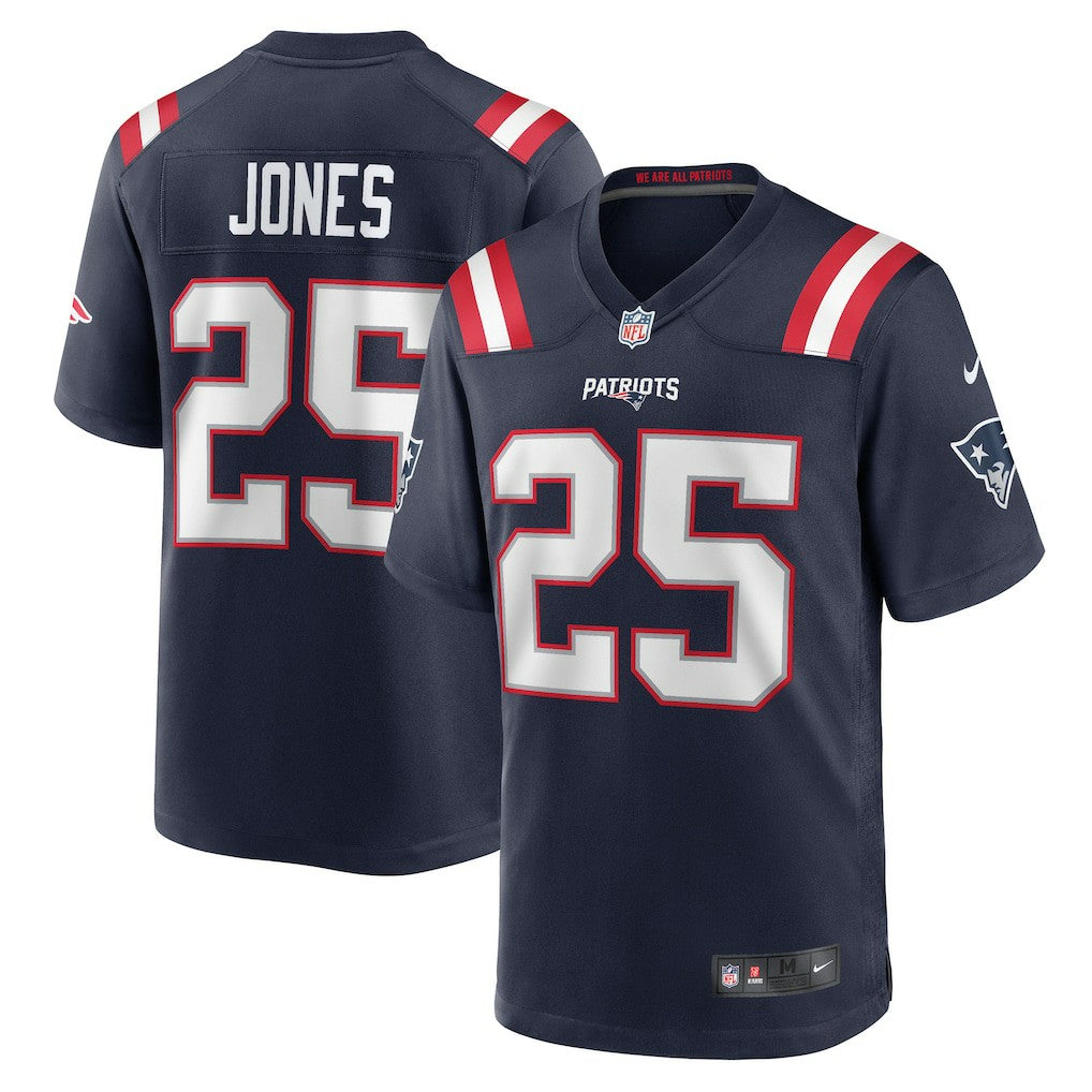 New England Patriots Nike Marcus Jones  Game Player Jersey