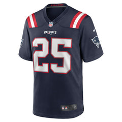 New England Patriots Nike Marcus Jones  Game Player Jersey