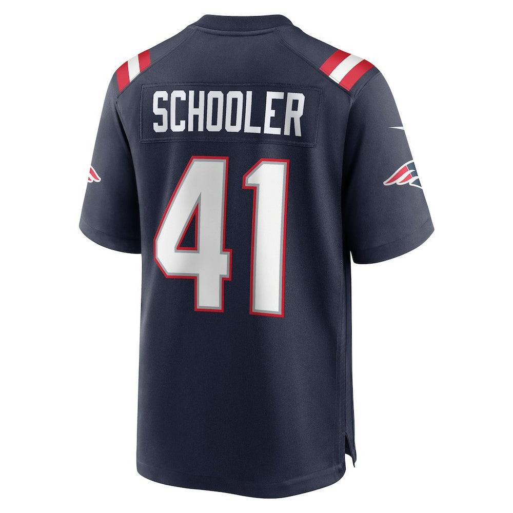 New England Patriots Nike Brenden Schooler  Game Player Jersey