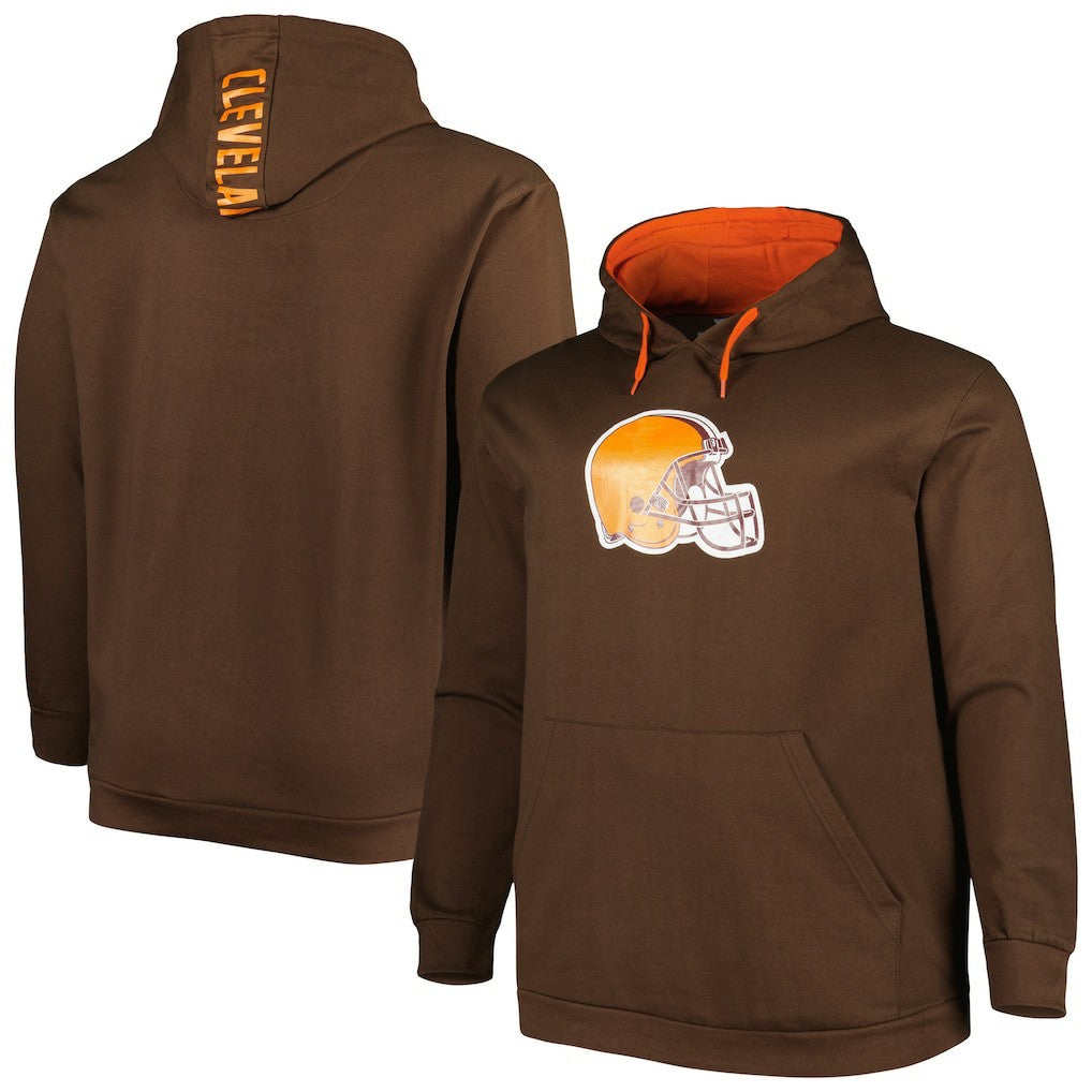 Cleveland Browns  Big & Tall Logo Pullover Hoodie