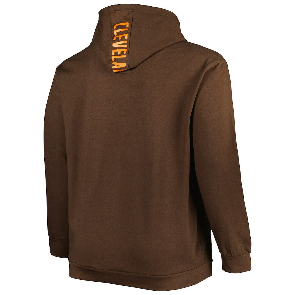 Cleveland Browns  Big & Tall Logo Pullover Hoodie