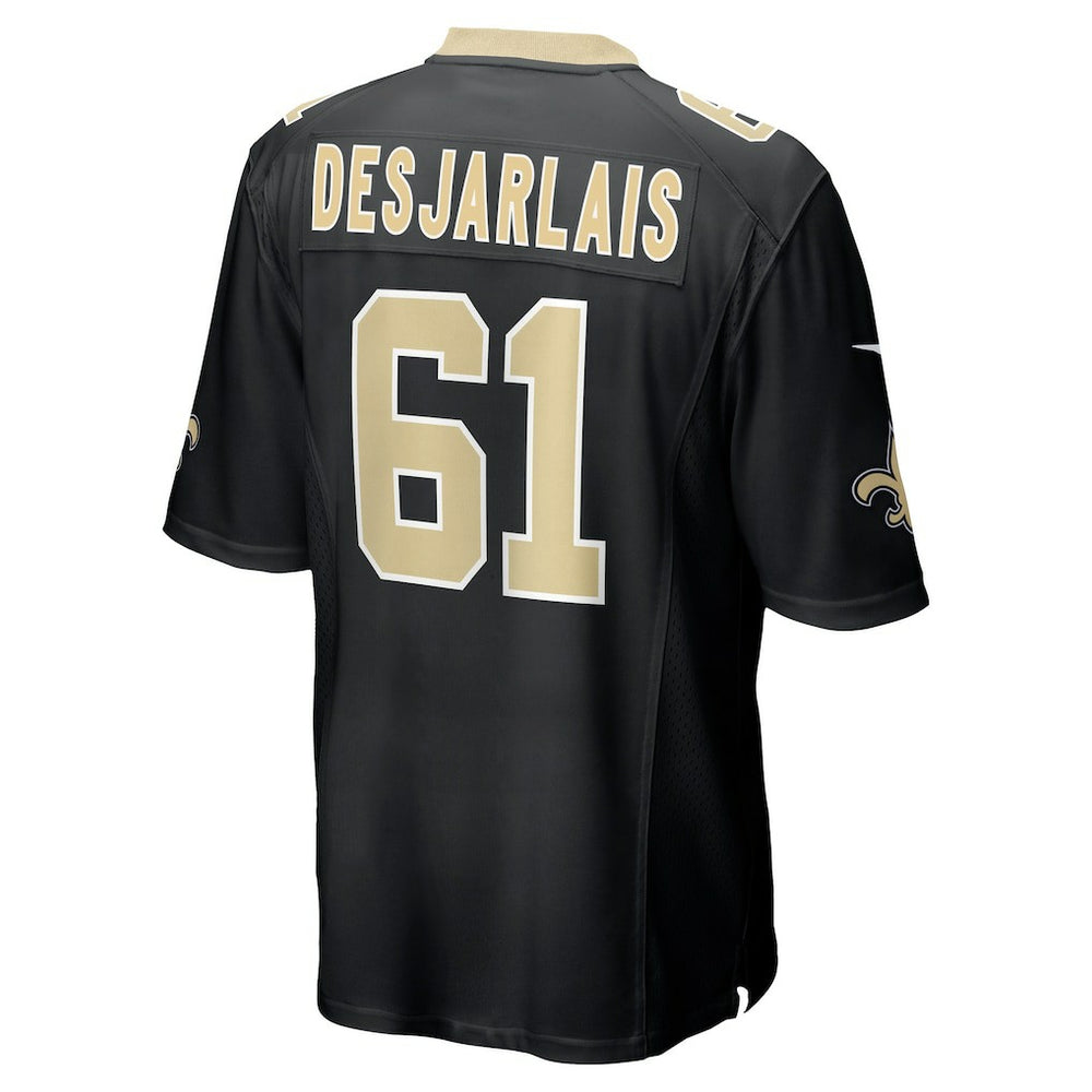 New Orleans Saints Nike Drew Desjarlais  Game Player Jersey