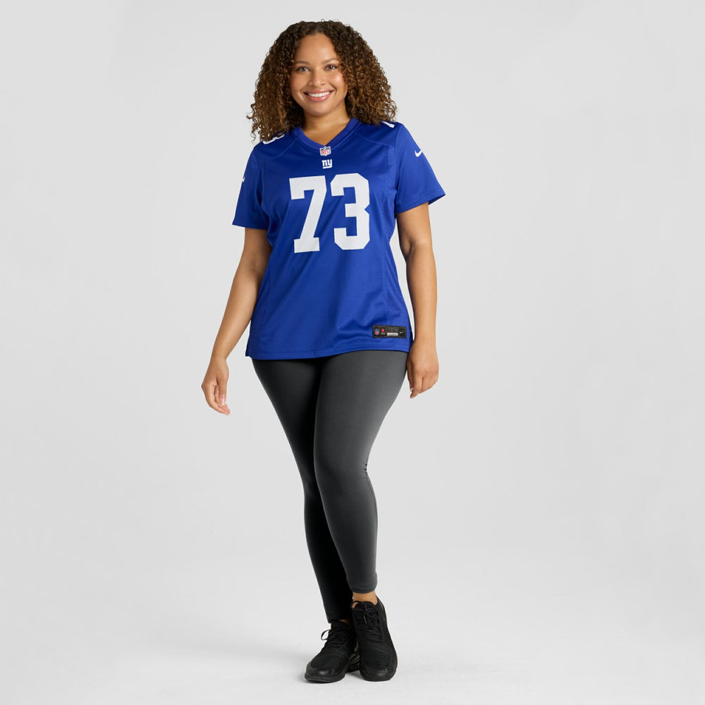 New York Giants Nike Evan Neal  Women's Game Player Jersey