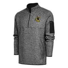 Pittsburgh Steelers  Antigua Throwback Fortune Quarter-Zip Pullover Jacket