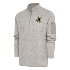 Pittsburgh Steelers  Antigua Throwback Fortune Quarter-Zip Pullover Jacket
