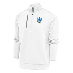 Los Angeles Chargers  Antigua Team Logo Throwback Generation Quarter-Zip Pullover Top