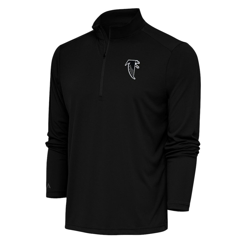 Atlanta Falcons  Antigua Team Logo Throwback Tribute Quarter-Zip Pullover Top