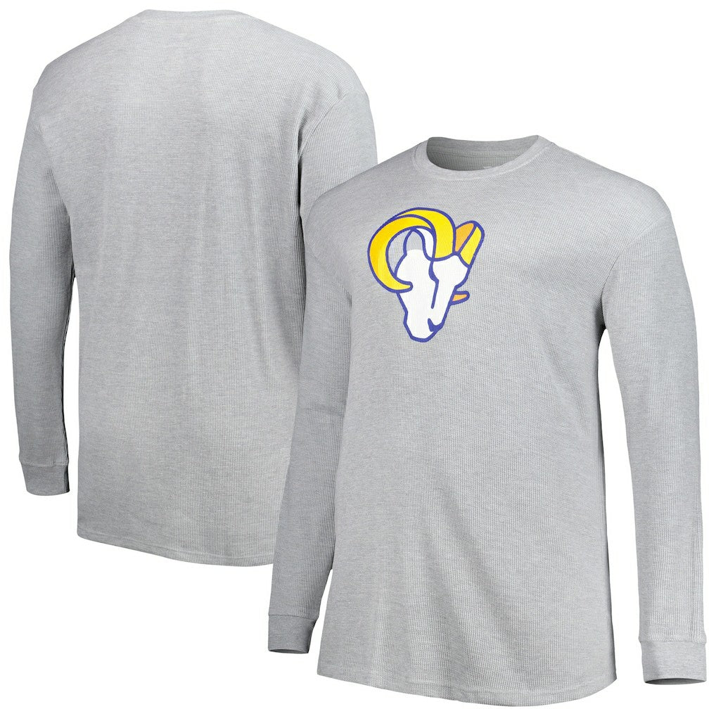 Los Angeles Rams  Big & Tall Waffle-Knit Thermal Long Sleeve T-Shirt