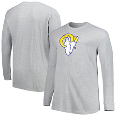 Los Angeles Rams  Big & Tall Waffle-Knit Thermal Long Sleeve T-Shirt