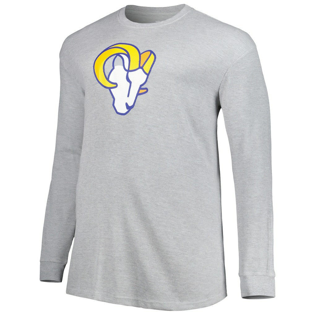 Los Angeles Rams  Big & Tall Waffle-Knit Thermal Long Sleeve T-Shirt