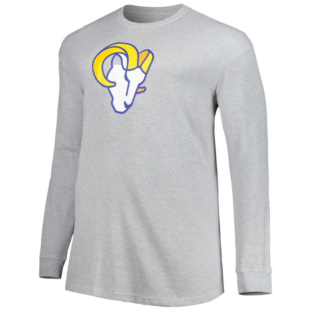 Los Angeles Rams  Big & Tall Waffle-Knit Thermal Long Sleeve T-Shirt