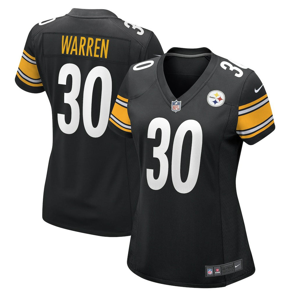 Pittsburgh Steelers Nike Jaylen Warren  Women's Game Player Jersey