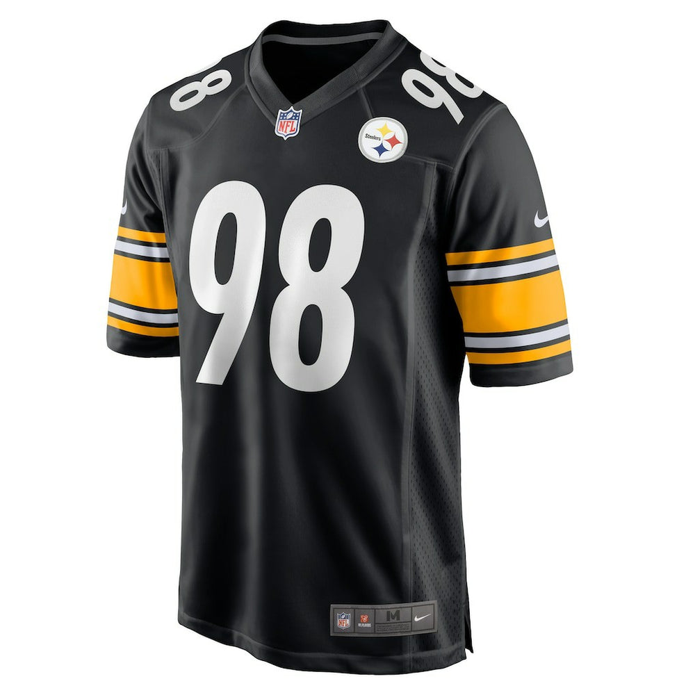 Pittsburgh Steelers Nike DeMarvin Leal  Game Player Jersey