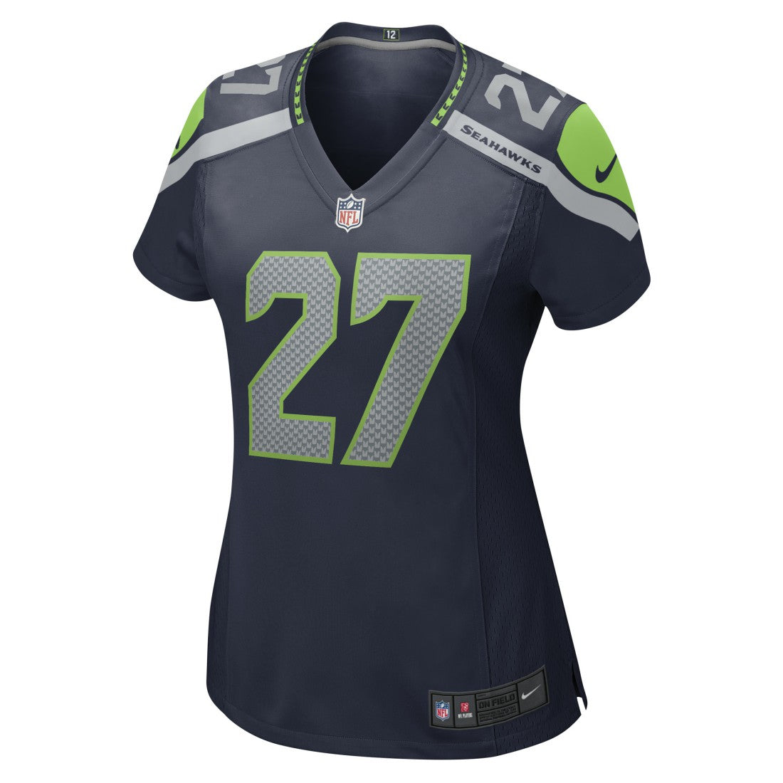 Seattle Seahawks Nike Riq Woolen  Women's Team Game Jersey