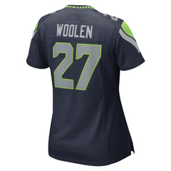 Seattle Seahawks Nike Riq Woolen  Women's Team Game Jersey