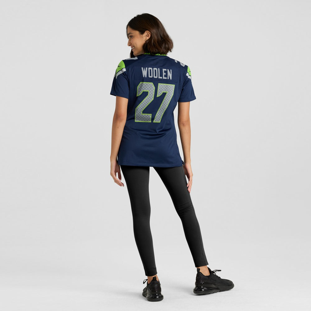 Seattle Seahawks Nike Riq Woolen  Women's Team Game Jersey