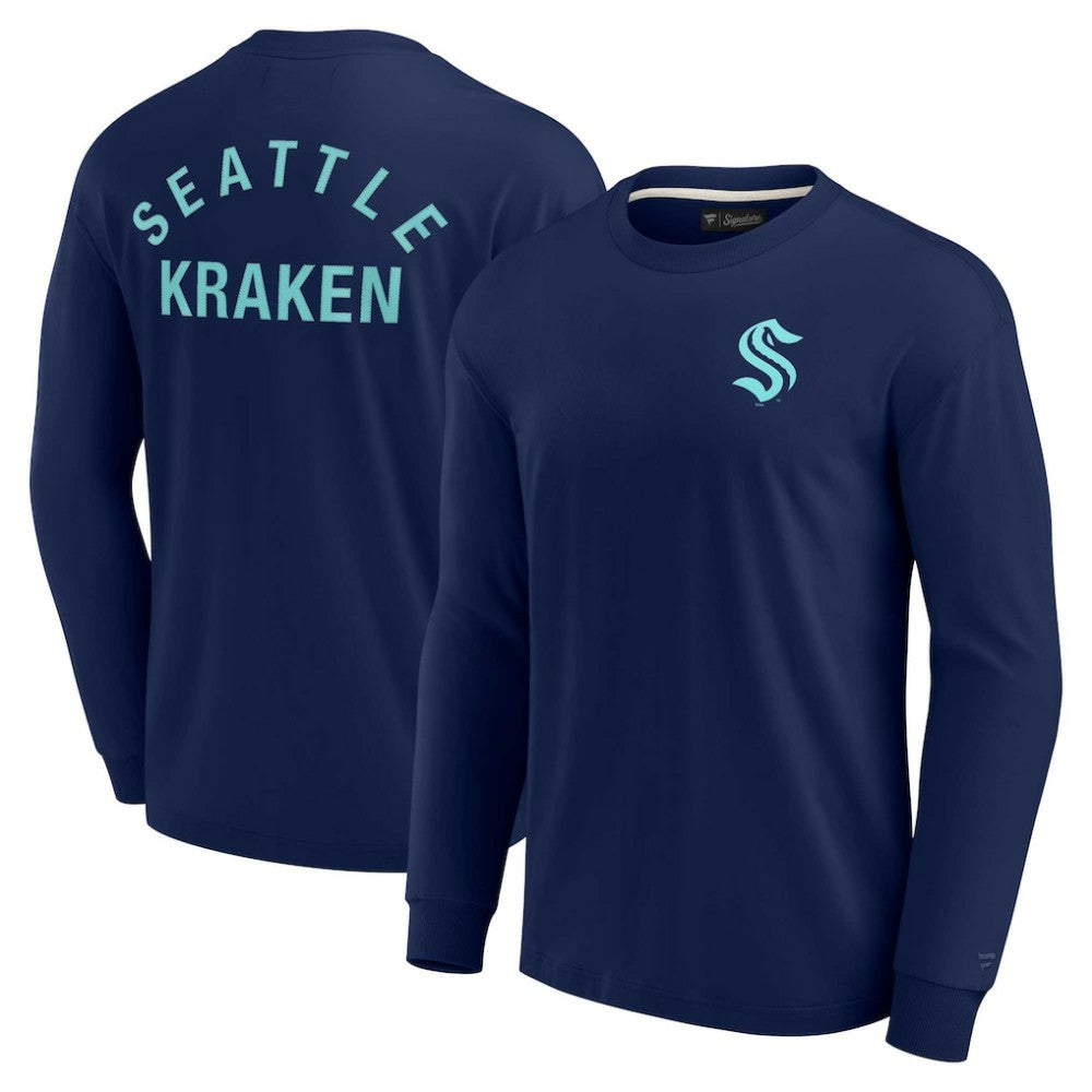 Seattle Kraken Fanatics Unisex Elements Super Soft Long Sleeve T-Shirt Online