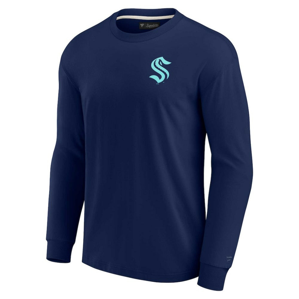 Seattle Kraken Fanatics Unisex Elements Super Soft Long Sleeve T-Shirt Online