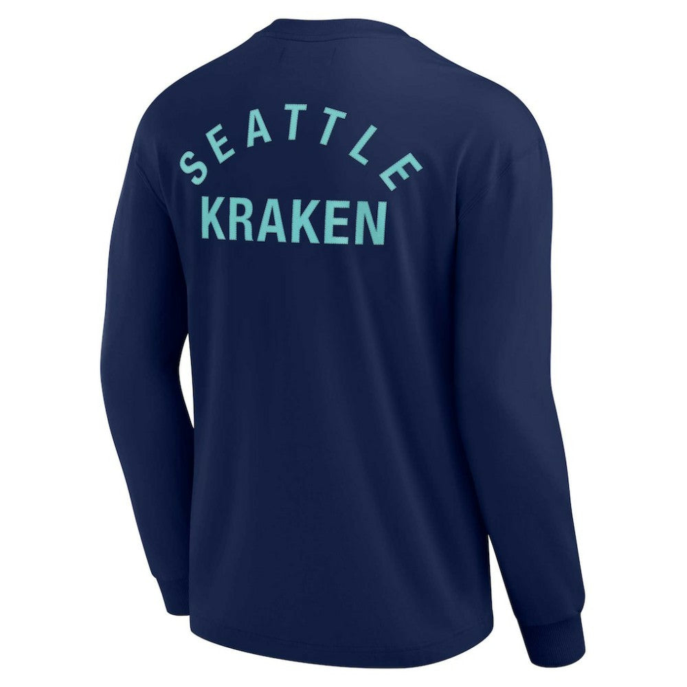 Seattle Kraken Fanatics Unisex Elements Super Soft Long Sleeve T-Shirt Online