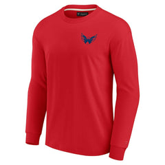 Washington Capitals Fanatics Unisex Elements Super Soft Long Sleeve T-Shirt Discount