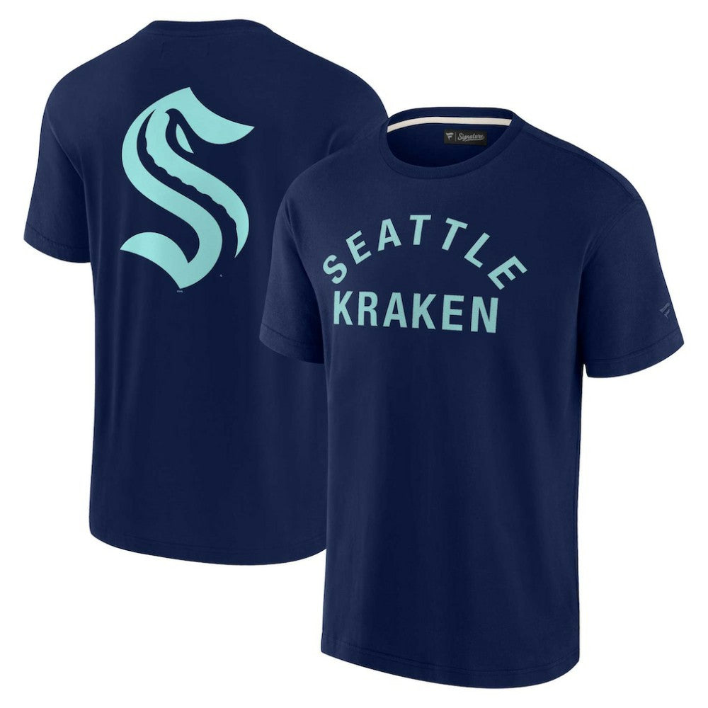 Seattle Kraken Fanatics Unisex Elements Super Soft Short Sleeve T-Shirt Sale