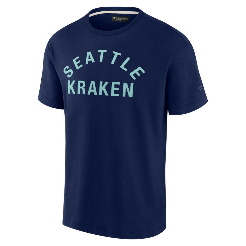 Seattle Kraken Fanatics Unisex Elements Super Soft Short Sleeve T-Shirt Sale